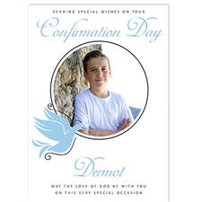 Confirmation Day Dove Blue