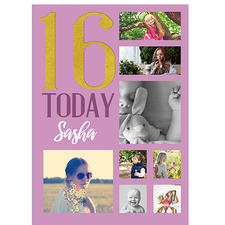 Sixteen Today Pink