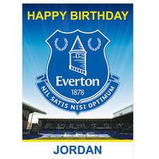 Everton Birthday Crest