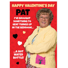 Mrs Browns Boys Valentines Hot Water Bottle