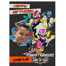 Power Rangers Birthday Photo Upload