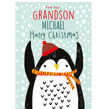 Christmas Penguin for Grandson