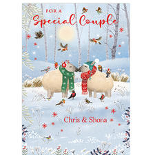 Christmas Sheep for a Special Couple