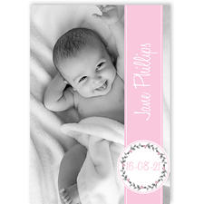 Pink Banner Baby Girl