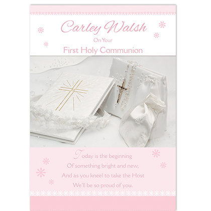 Holy Communion Pink