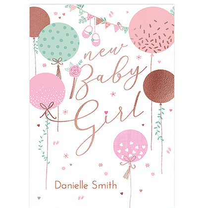 Baby Girl Balloons