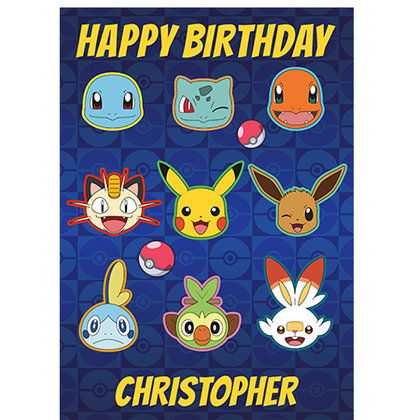 Pokemon Happy Birthday