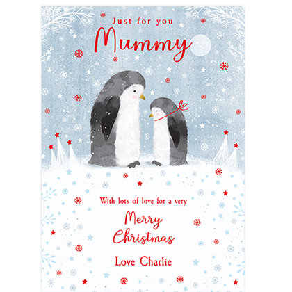Christmas Penguins for Mummy